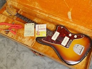 STUNNING original vintage 1959 Fender Jazzmaster + Tag & original receipt OHSC!