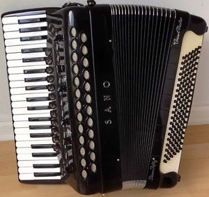 Pro.SANO Stereo Fifty Concert Master DT Chamber Accordion w/BINCI Reeds, Excel