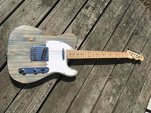 Ol' Blue "LX" model Barncaster Guitar, MIUSA, Double Your Money Value Warrantee