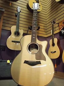 Taylor 814ce Grand Auditorium Acoustic-Electric Guitar w/ Case DEMO World Ship!
