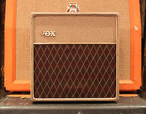 Vintage 1962 Vox AC4 Beige Fawn Tolex 1x8 Elac Valve Amp Amplifier Combo