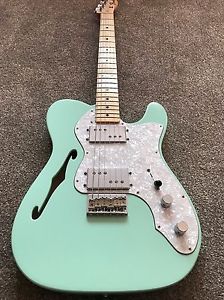 Fender '72' Telecaster Thinline Sea foam Green