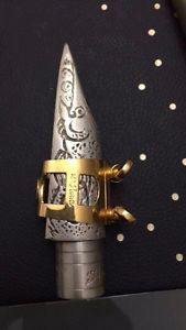 C.E. Winds mouthpiece tenor Florida Pompano Solid Silver 7