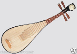 Luet Liuqin Chinese Soprano Pipa Lute Guitar Musical Instrument Qin STL#4096