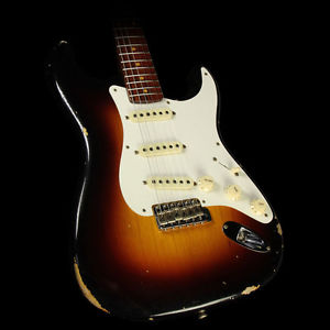 Fender Custom 2017 NAMM Limited Dual Mag Stratocaster Relic Guitar Wide Fade 3TS