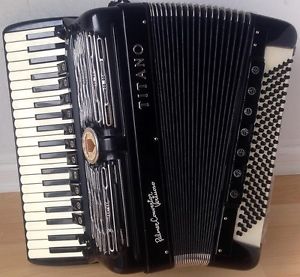 Pro.Titano Palmer Convertor Virtuoso FreeBass Accordion, 17 5/8