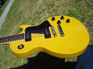 1990 Gibson Les Paul Special Yellow with P-90s and ABR-1 Bridge TV