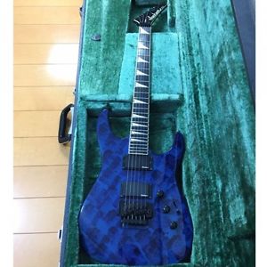 Used! Jackson Soloist Custom Guitar Blue 90's Made in Japan w/Hardcase