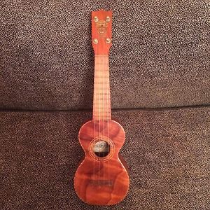 Vintage Jonah Kumalae 4 String Ukulele - Made In Honolulu Hawaii