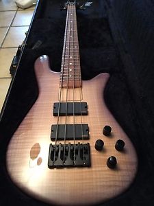 ** Spector USA NS4 Shorty - Flame Maple TOP ** TBE - VGD With Case NYC Made