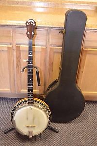 *Vintage Early 1970's Baldwin ODE 2SR Banjo Good Condition w/ Case Free Shipping