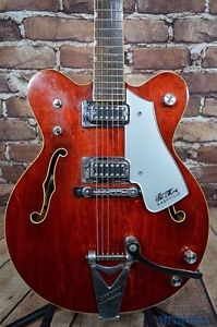 1976 Gretsch 7660 Chet Atkins Nashville Electric Guitar Autumn Red w/OHSC