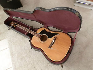 THE GRAMMER GUITAR CO. S-20 BIRDS EYE MAPLE ACOU/ELE GUITAR W/LIFTON CASE