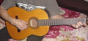 70's Conn Classical Vintage Rosewood C10 Vintage 39 inch GUITAR with case