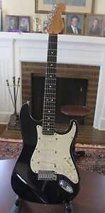 Fender Strat Plus, 1996 50th Anniversary, Lace Pickups, Black