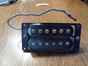 Vintage Mid 1970s Gibson Patent Number Pickup T-Top Gold Poles PAF Type RARE