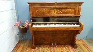 Reconditioned, Walnut, "Rogers" Underdamper Piano. CAN DELIVER