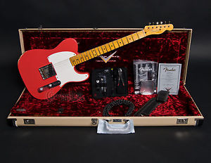 Fender Custom Shop 1955 Relic limited 55 Esquire - faded fiesta red