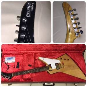 Orville by Gibson EX-K Explorer Korina Used  w/ Hard case