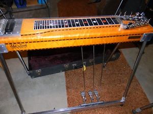 sho-bud custom build steel guitar for "curly chalker"