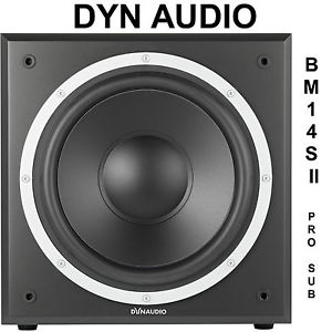 DYN AUDIO BM14SII 300w Presicion Ultra Low End Active Studio Sub $75 Instant Off