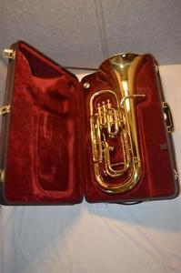 BESSON BE-765 INTERNATIONAL 4 VALVE NON COMPENSATING EUPHONIUM - MINT CONDITION