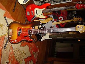 PRE CBS 1960 Fender 2 tone sunburst P Bass
