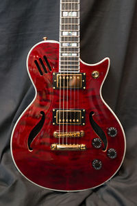 NEW 2016 PRESTIGE Heritage Hollow Quilted Maple TR Electric Guitar w/ Hard Case