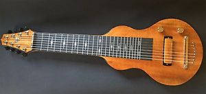 8-String Lap Steel Guitar, Koa Wood Top