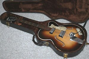 Vintage Hofner Hollow Body Electric Guitar Made in West Germany