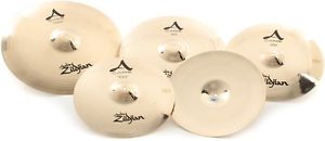 Zildjian A Custom Box Set - 14" Hats, 16" Crash, 20" Med Ride, 18 (Open Box)