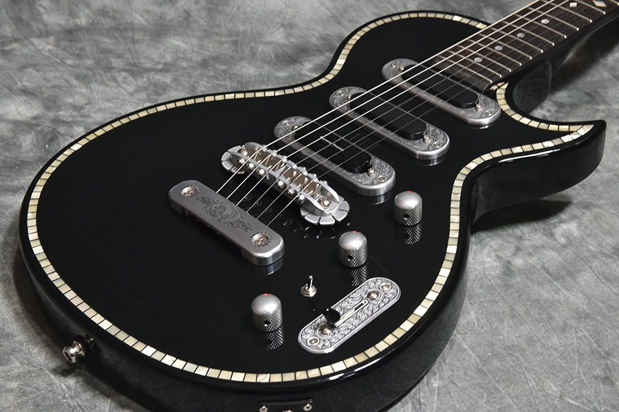 Used Zemaitis / C22SU 3S Black Pearl Diamond from JAPAN EMS