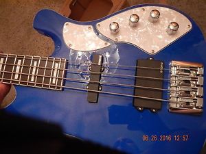 Schecter Stargazer 4 String Bass Guitar Prototype One of a kind Beautiful