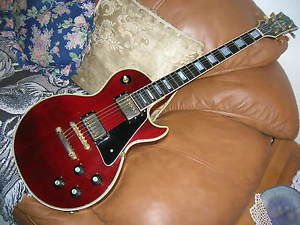 Gibson VINTAGE 1974 Les Paul Custom 20th Anniversary CHERRY No Breaks REAL NICE