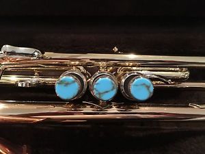 Bach Bb Stradivarius Trumpet, Model 43G (LR 18043G).  Light Weight Bell, ML Bore