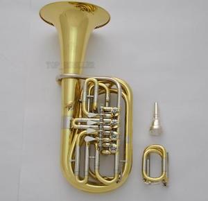 Professional Children 4 Rotary Valve F/Eb Tuba Horn 8.66'' Bell With Case