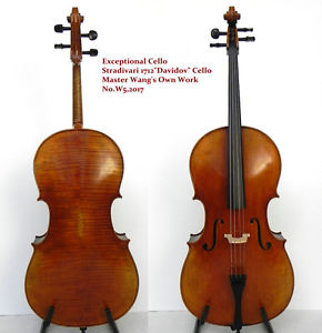 Exceptional Cello!Exceptional Tone!200-y Old Spruce!Master's Own Work!No.W5,2017