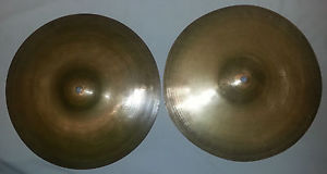 VINTAGE 13"K ZILDJIAN/13"ZILDJIAN HI HATS//CONSTANTINOPLE/USA//1930'S//400g-600g