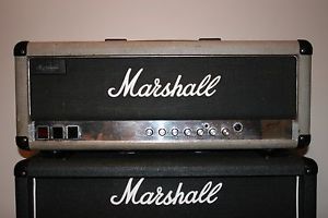 Vintage 1987 Marshall 2555 Silver Jubilee 100 Watt Head!