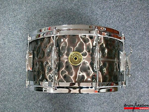 Gretsch USA Custom Hammered Copper Snaredrum   -   14x6,5