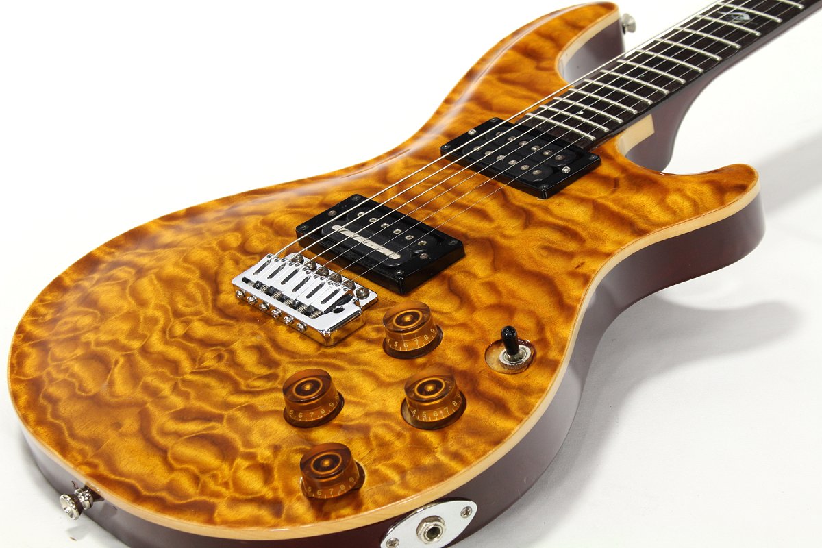 Used DEAN / Hardtail Pro Tremolo Quilt Top Trans Amber Dean from JAPAN EMS