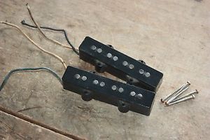 1968 Fender Jazz bass pickups set RARE!  7.12k 6.79k
