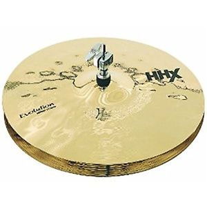 Sabian 14-Inch HHX Evolution Hi-Hat Brilliant Finish Cymbals