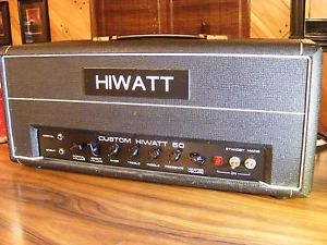 Hiwatt Custom 50 Head 50 watt Gu