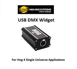 Hog USB DMX Widget 4 Signal Converter by High End Systems a Barco Company