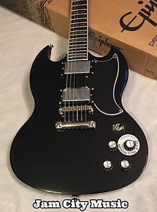 Epiphone Tony Iommi Signature SG Custom Electric Guitar Black Sabbath Factory 2n
