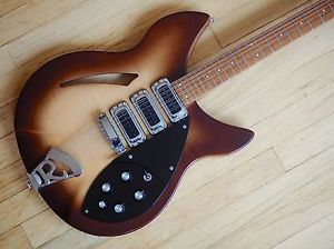 1980 Rickenbacker 340/12 Vintage 12 String Electric Guitar Autumnglo w/ohc