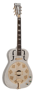 Dean Resonator G Gold Round Neck Acoustic Electric Guitar - Ships Free!