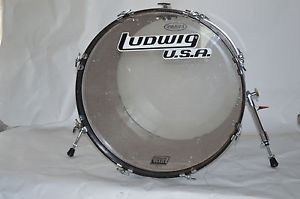 Vintage Ludwig 9 Piece Drum Set Kit White W/Hardware Clean!