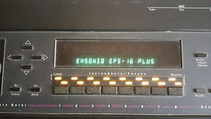 Ensoniq EPS-16 Plus Keyboard w/ ME-16 Plus Expander and library of floppies
